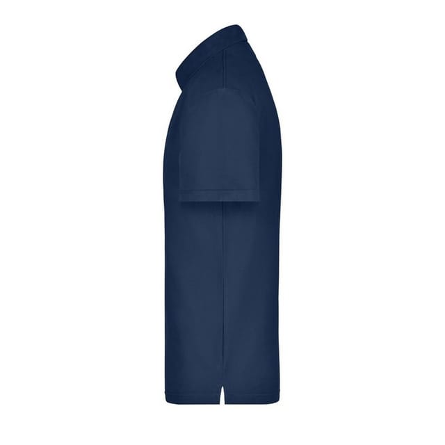 James and Nicholson James and Nicholson Men's Pique Pocket Polo Shirt in Navy - 3