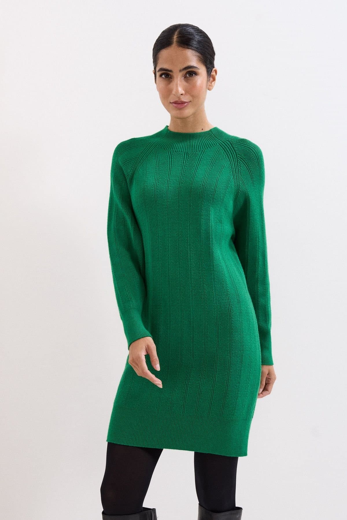 Phase Eight Phase Eight Women's Eleana Textured Dress in Emerald
