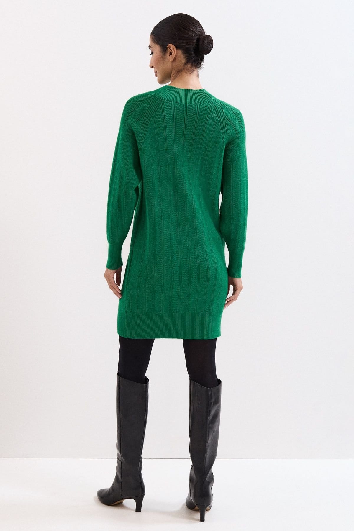 Phase Eight Phase Eight Women's Eleana Textured Dress in Emerald - 4