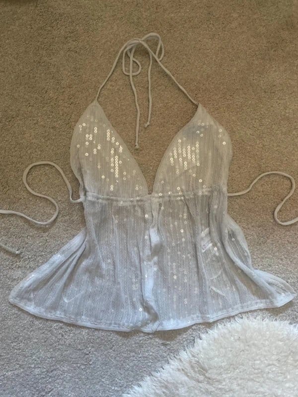 ASOS Sequin Y2K summer top - 1