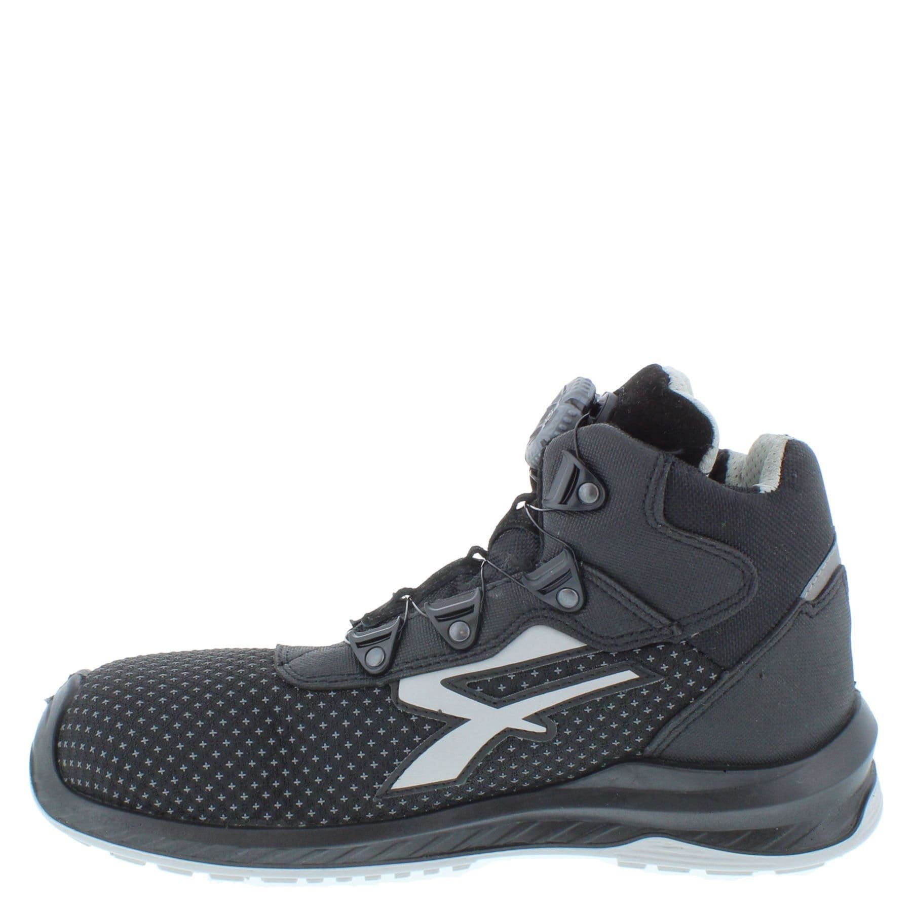 U-Power U-Power Men's Panama ESD S3S Boa Putek Spider Safety Boots in Black - 4