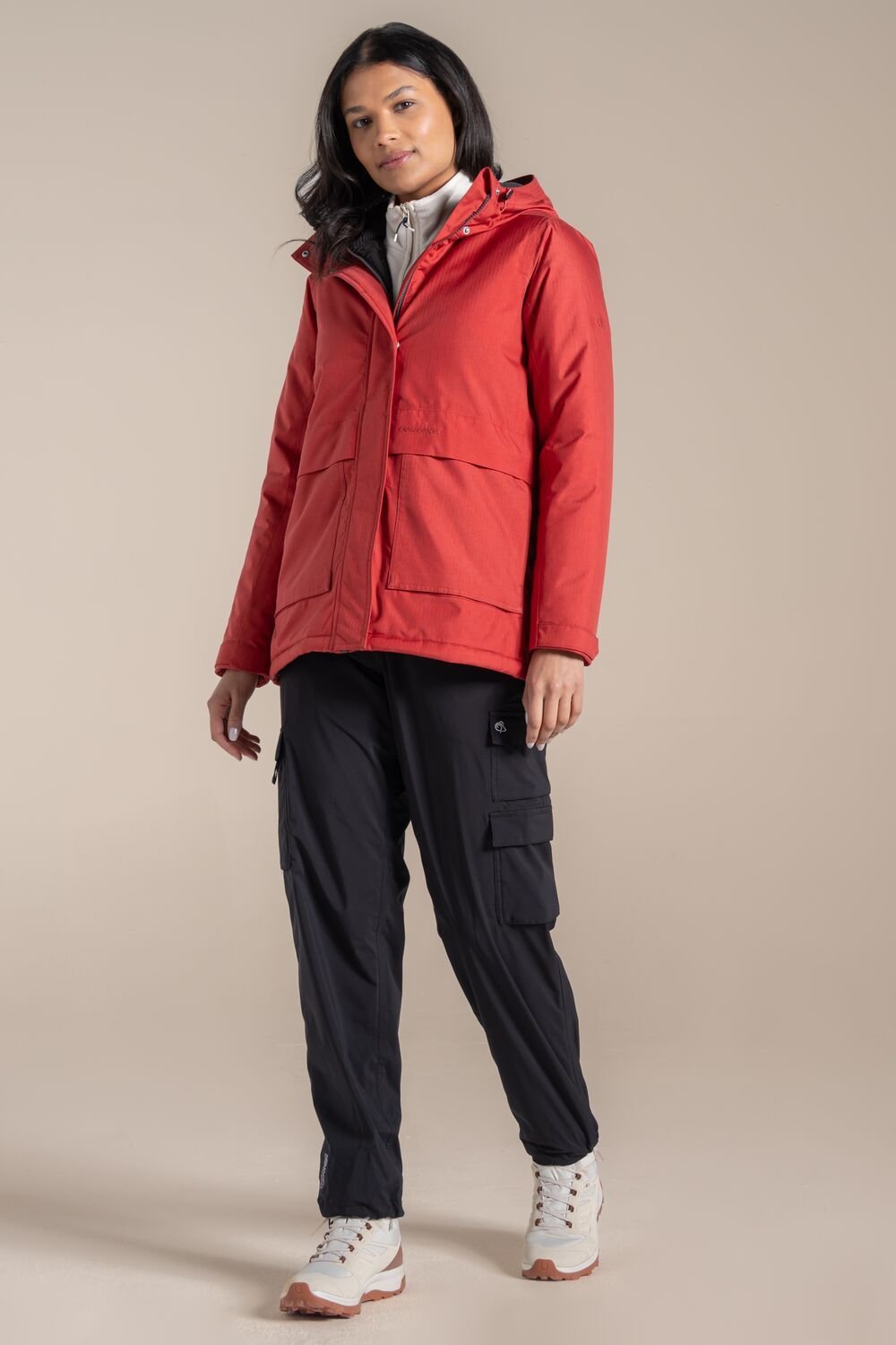 Craghoppers Craghoppers Women's Orrest Jacket in Red - 3