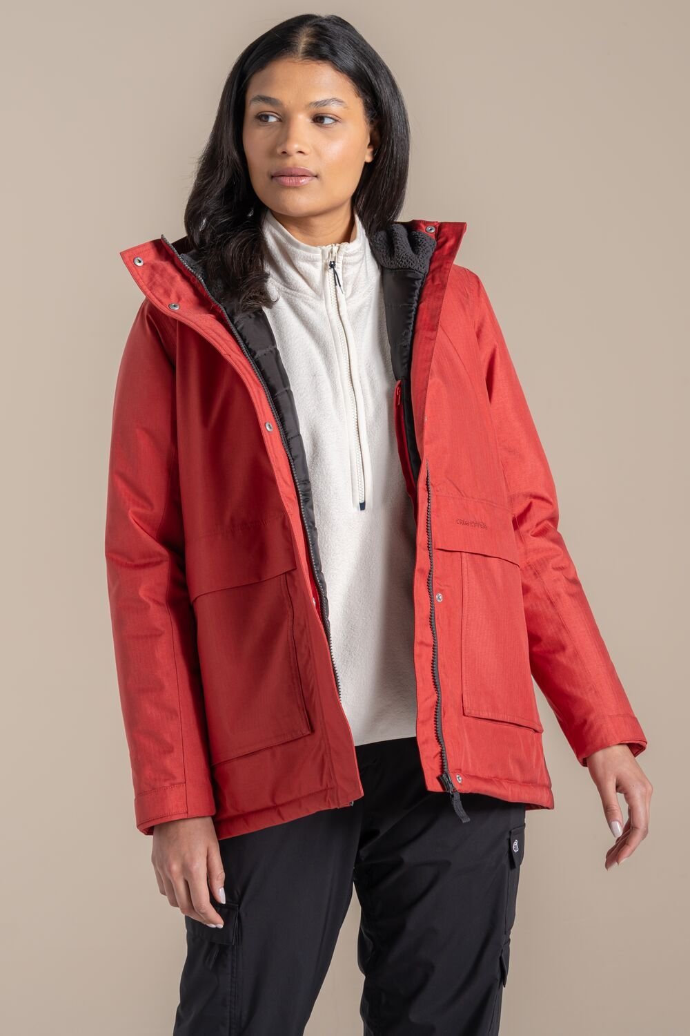 Craghoppers Craghoppers Women's Orrest Jacket in Red - 4