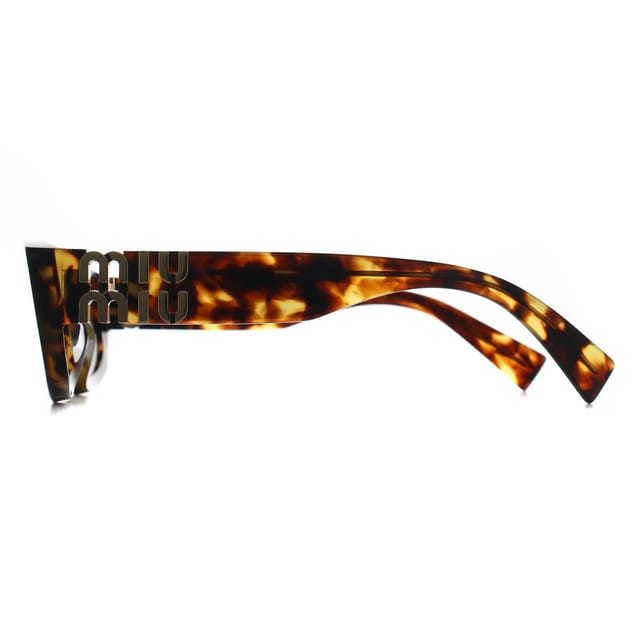 Miu Miu Miu Miu Women's Oval Havana Honey Dark Brown MUB04S - 3