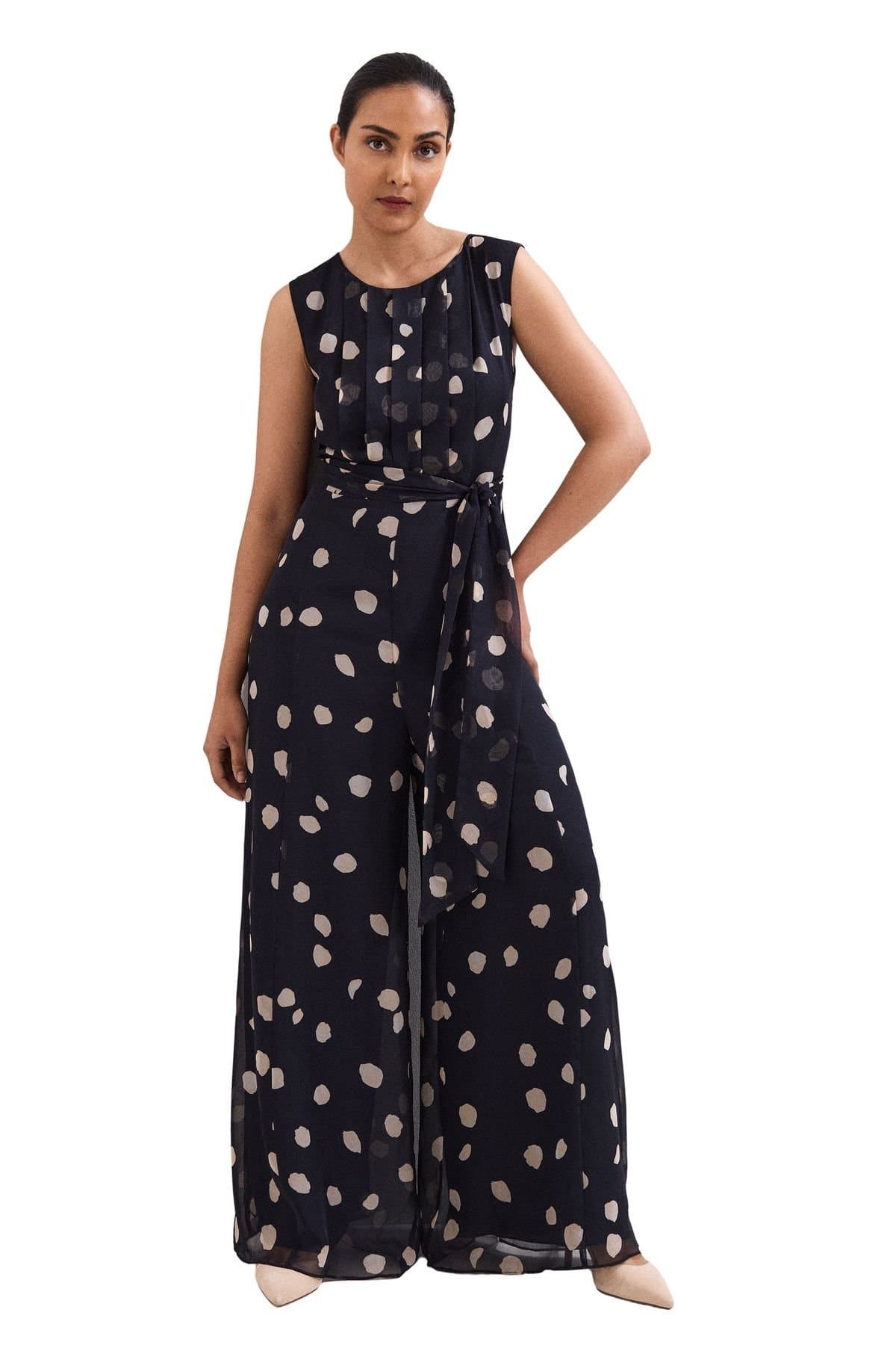 Phase Eight Phase Eight Women's Petite Maxine Jumpsuit in Dark Navy