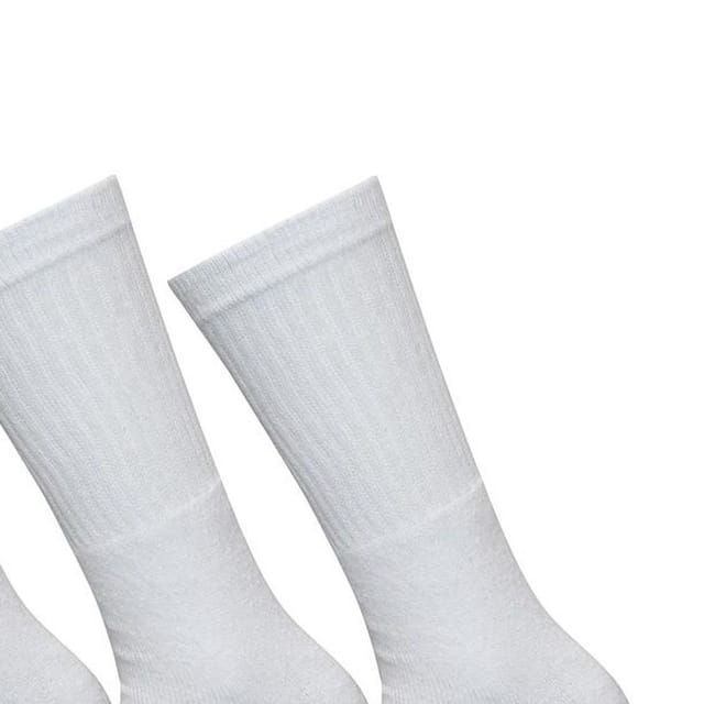 Exceptio Exceptio Men's Sports Crew Socks (Pack of 3) in White - 2