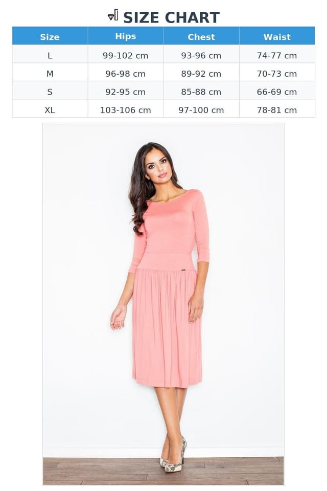 Love Lace Love Lace Women's Elegant Boat Neck Blouse & Skirt Set in Pink - 3