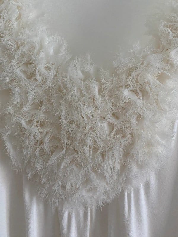New Look Cream Tulle Detail Vest Top