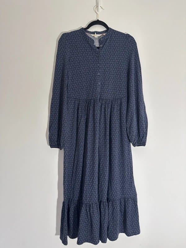 Boden New (no tag) Boden floral Print Jersey Dress UK 6R