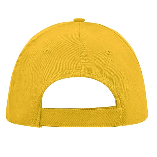Myrtle Beach Myrtle Beach Men's Promo 5 Panel Sandwich Peak Cap in Gold - 2