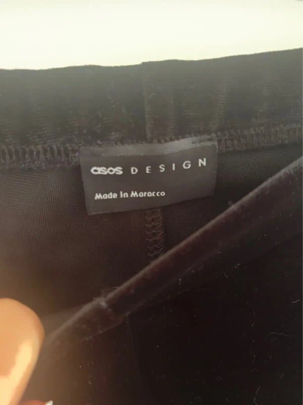 ASOS Design ASOS velvet shorts