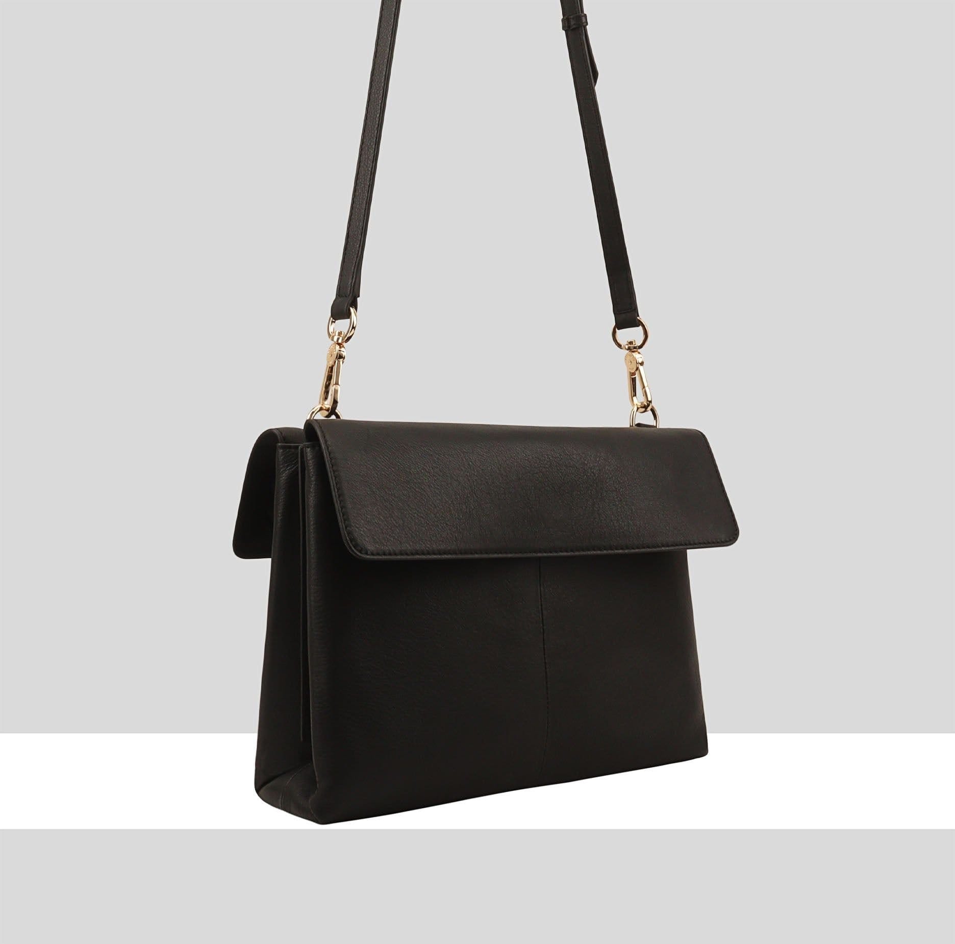 Paul Costelloe Paul Costelloe Women's Namoi Cross Body Bag in Jet Black - 4