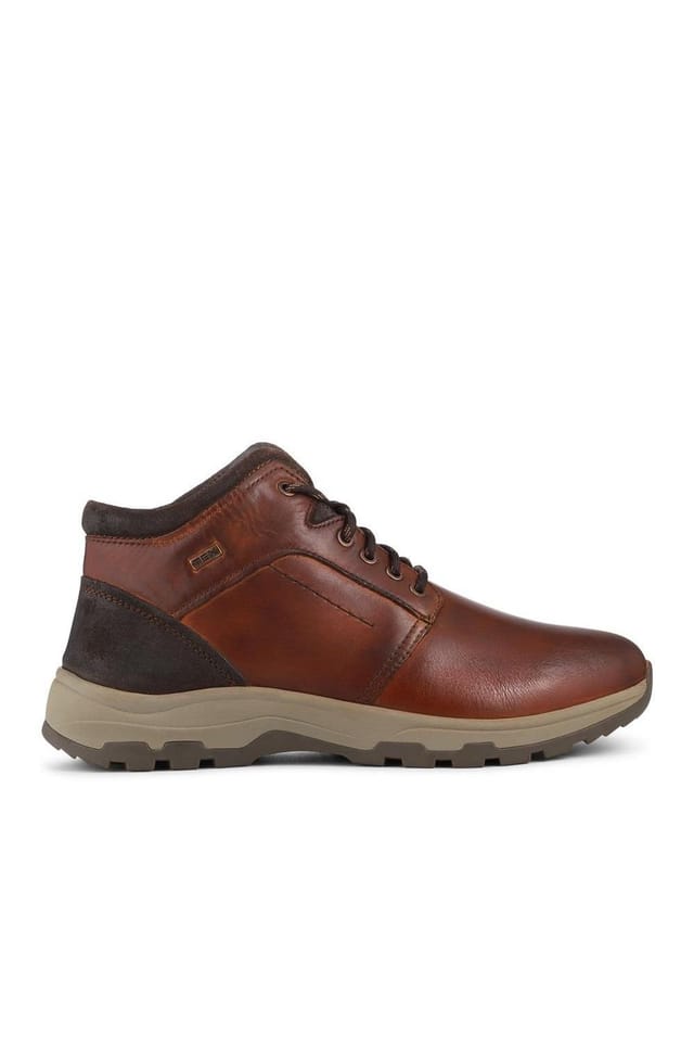 Easyfit Easyfit Men's Extra Wide Lace Up Boots in Brown - 2