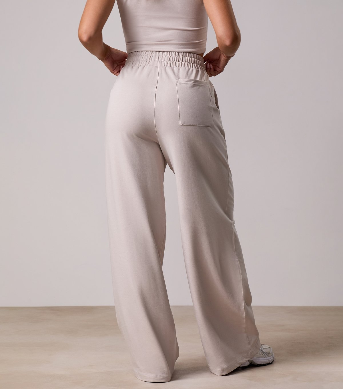 Gym King Women's 365 Light Grey Straight Leg Joggers Gym King New Look - 3