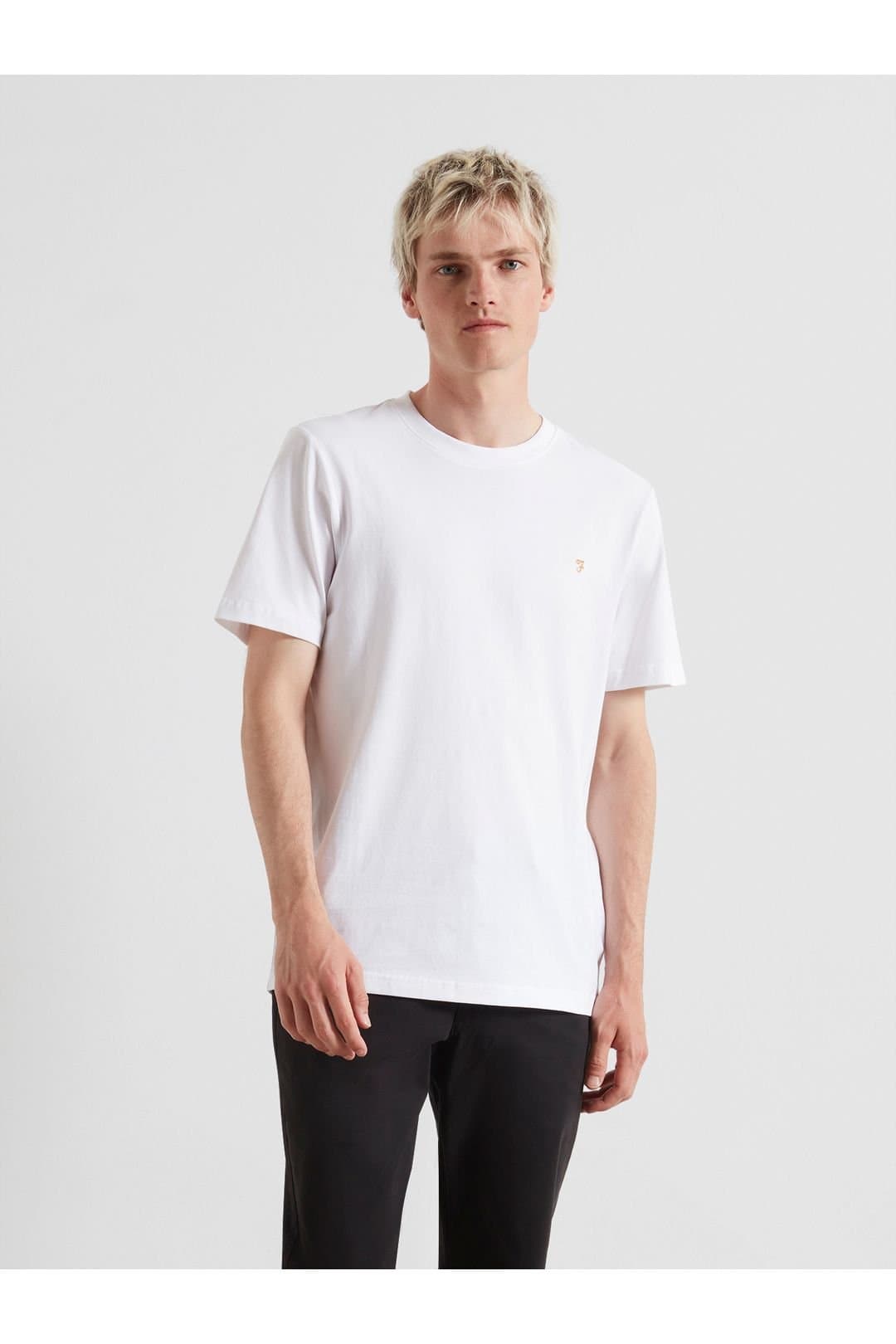 Debenhams Debenhams Men's Danny Basic T-Shirt White