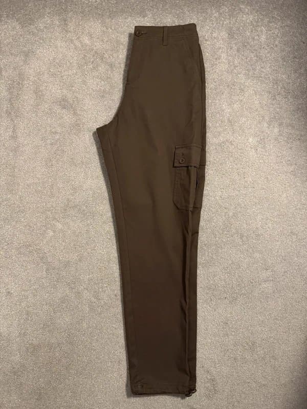 ASOS Men’s ASOS Design Brown Cargo Trousers – W28 L32