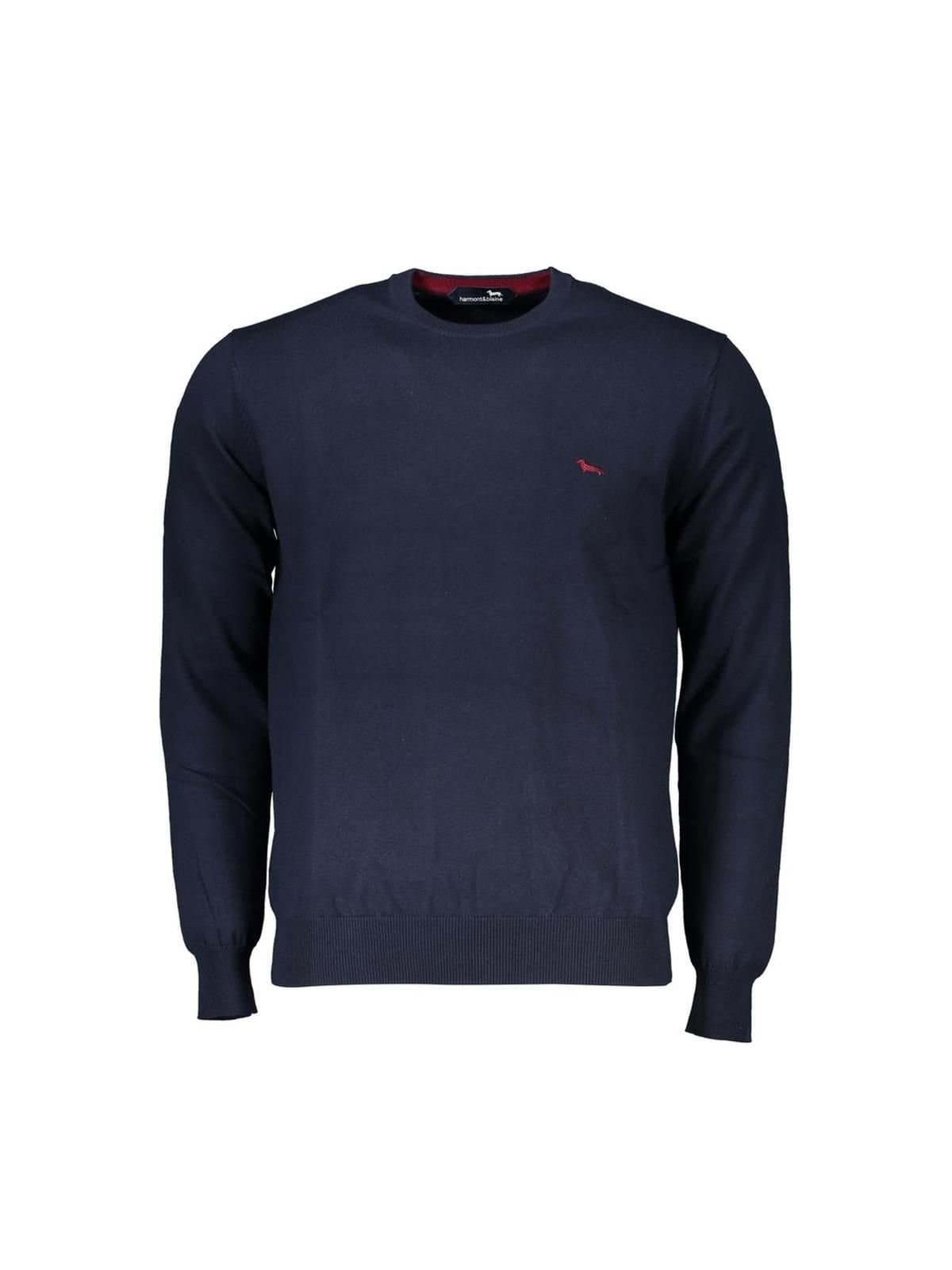Harmont & Blaine Harmont & Blaine Navy Blue Crew Neck Jumper
