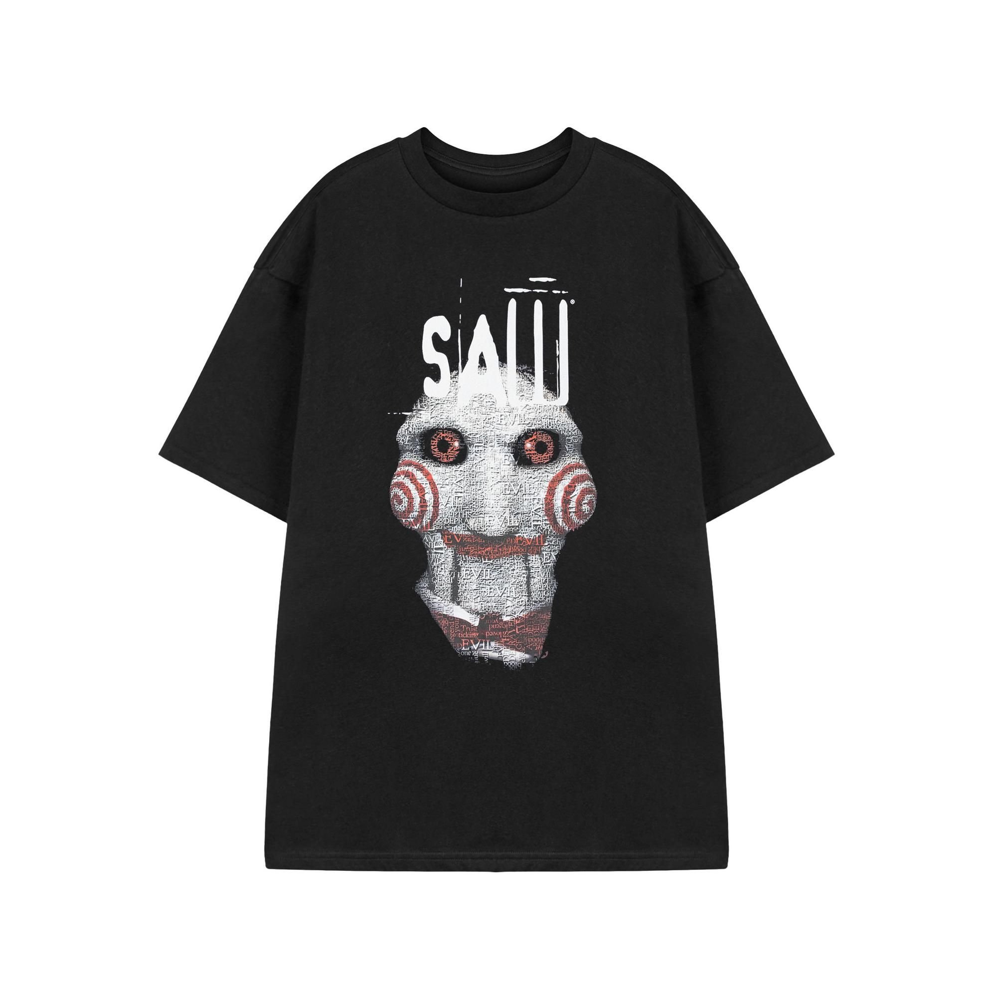 SAW SAW Men's Short Sleeved T-Shirt | Black | Official Merch - 3