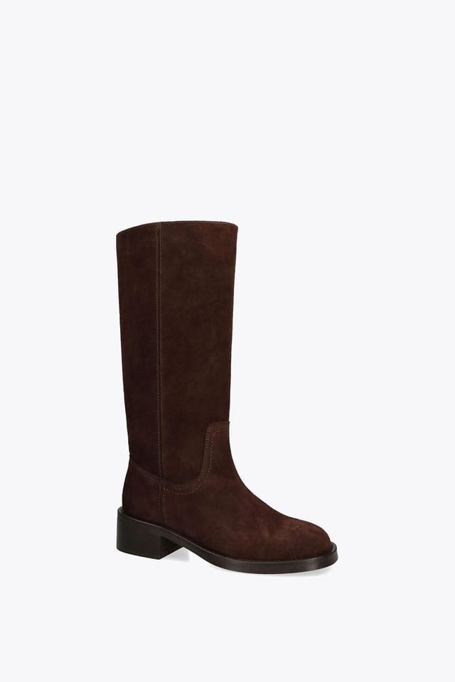 Steve Madden STEVE MADDEN Women's 'Riggs Brown Suede' Suede Boots - 2