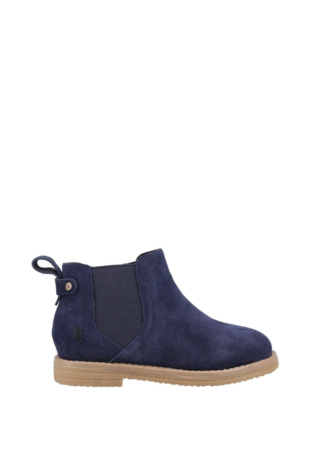 Hush Puppies Hush Puppies Women's 'Mini Maddy' Suede Boot in Navy - 4