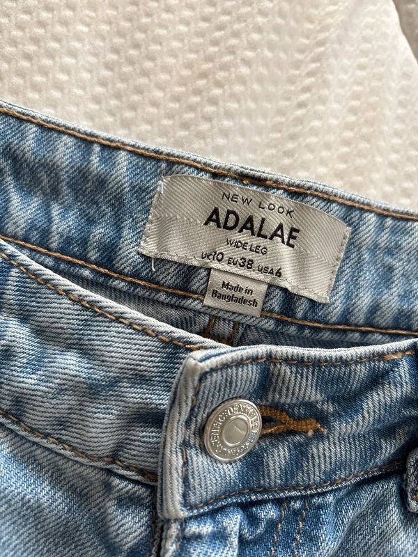 New Look High waist, wide leg jeans - 1