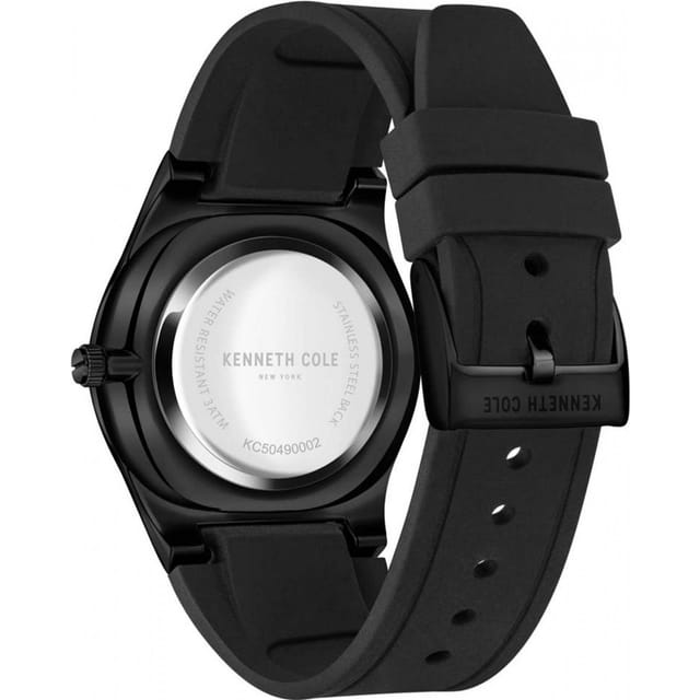Kenneth Cole Kenneth Cole Men's KC50490002 Classic 44mm Quartz Watch in Black - 3