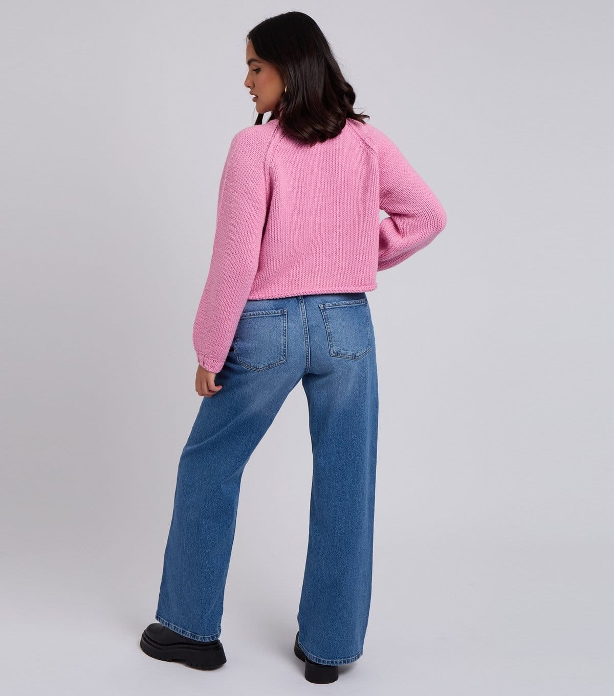 Urban Bliss Women's Pink Exposed Sea Jumper Urban Bliss New Look - 4