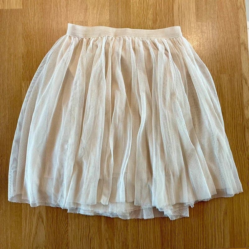 Bershka Bershka cream tulle skirt