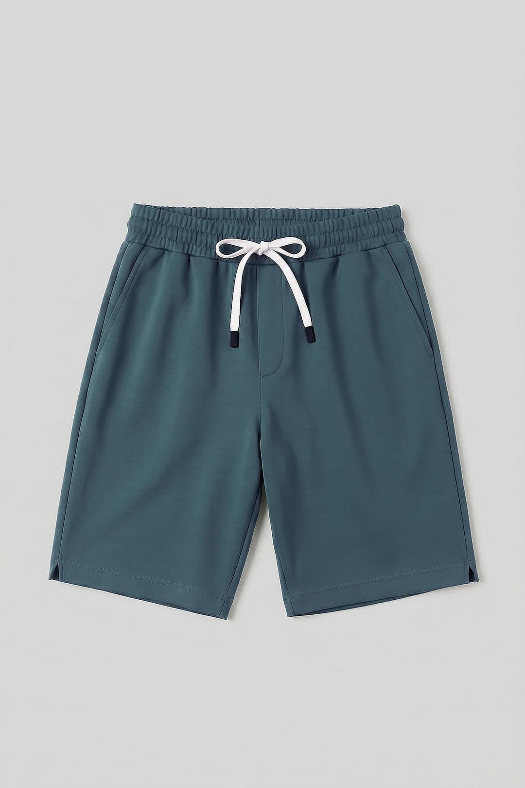 Tommy Life Tommy Life Men's Mid Waist Jersey Shorts in Bottle Green