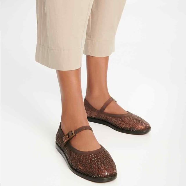 Melissa Shoes Melissa Shoes Women's Harper Ballet Flats in Brown - 2