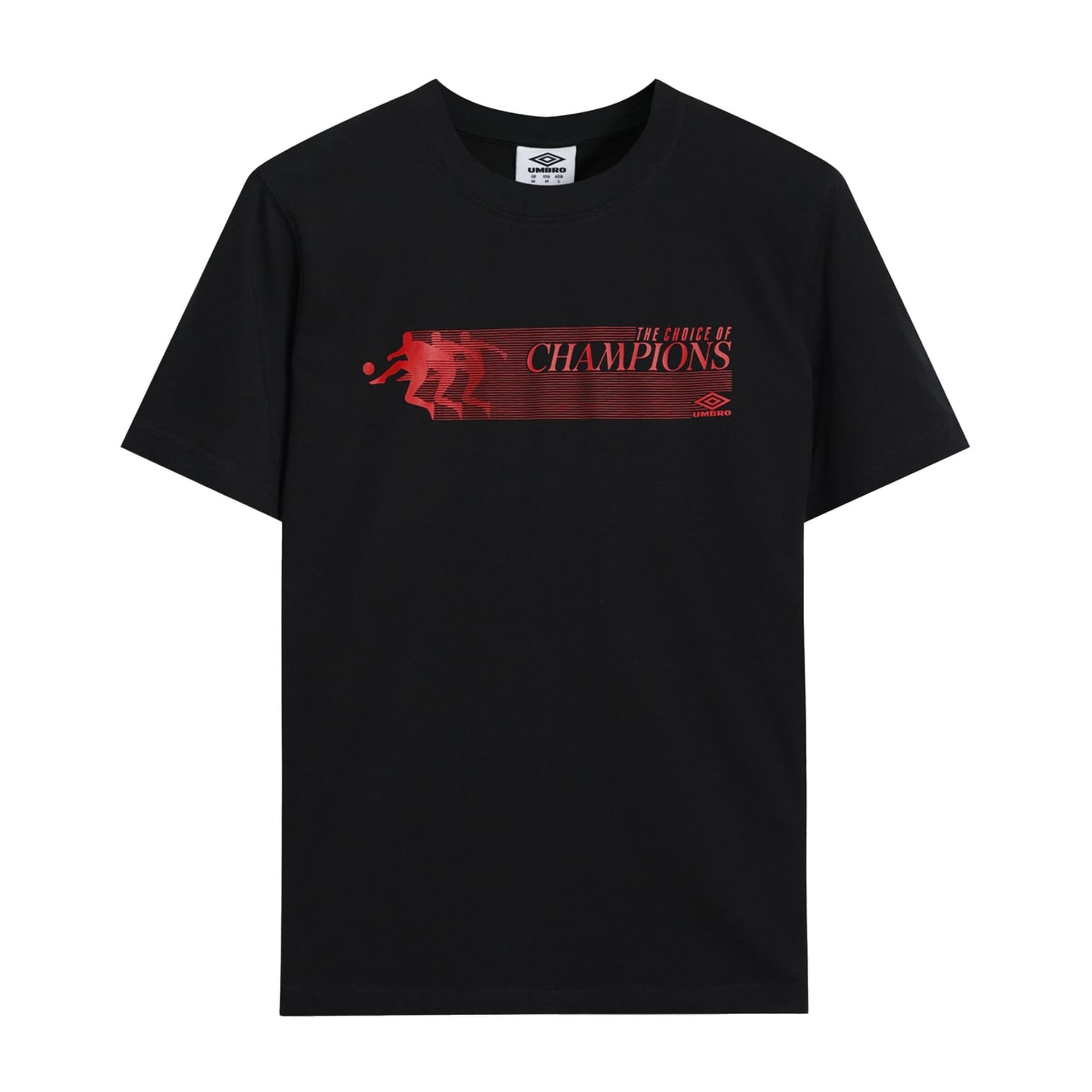 Umbro Umbro Men's Champions T-Shirt in Black