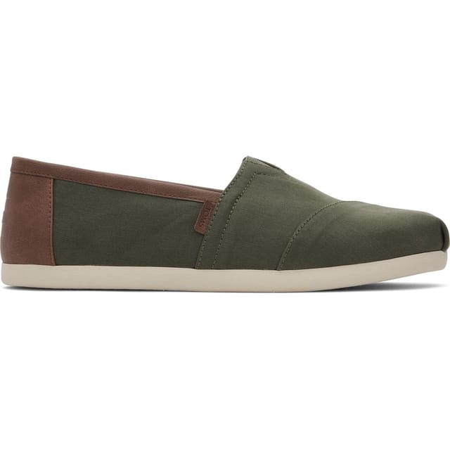 TOMS TOMS Men's Alpargata Classic Shoe in Dark Green - 2