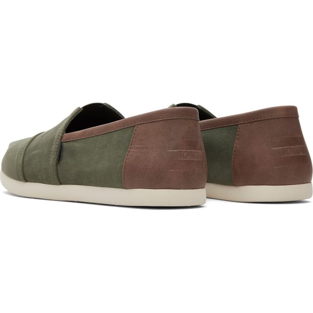TOMS TOMS Men's Alpargata Classic Shoe in Dark Green - 3