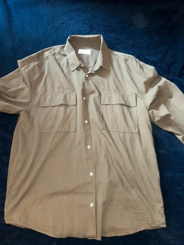 Bershka Khaki green shirt XL - 1