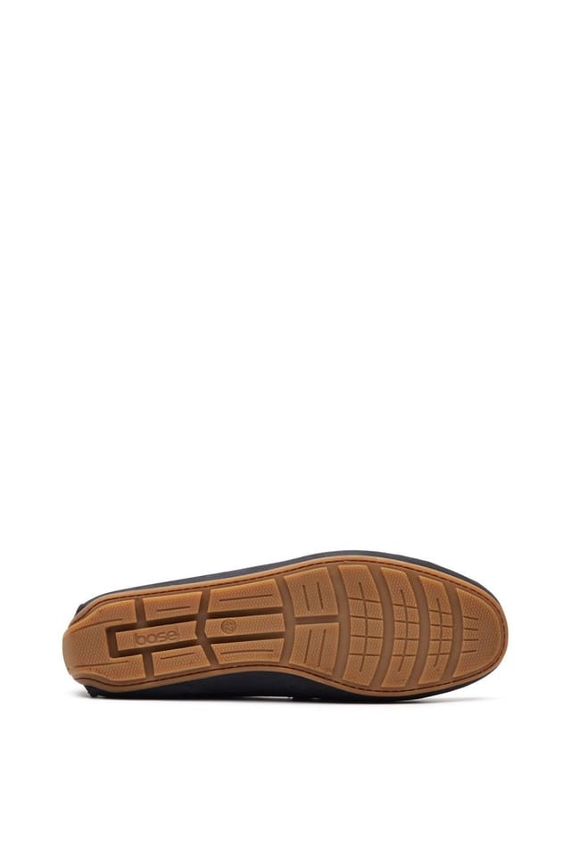 Base London Base London Men's Moss Driver Moccasin in Navy - 3
