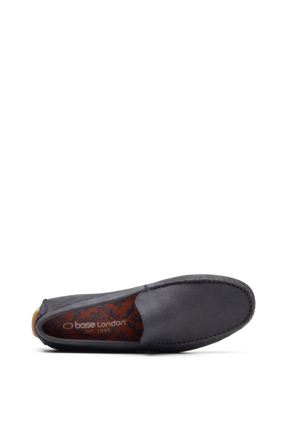 Base London Base London Men's Moss Driver Moccasin in Navy - 4