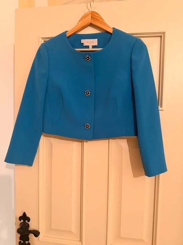 Hobbs Hobbs cropped blazer