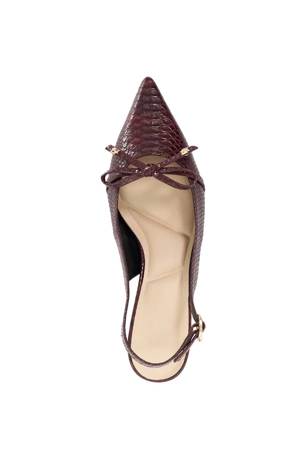 Dune London Dune London Women's 'Cassie' Court Shoes in Purple - 4