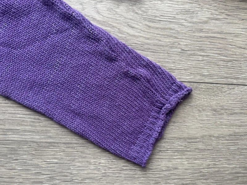 ASOS Design ASOS Women’s Crochet Purple Knit Jumper UK Size 8