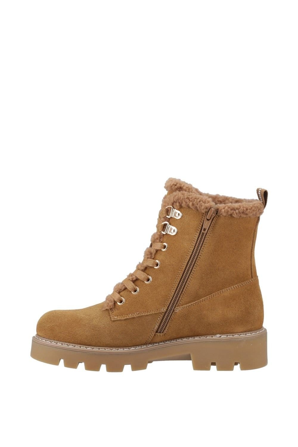 Hush Puppies Hush Puppies Women's Aurelia Ankle Boots in Tan - 4