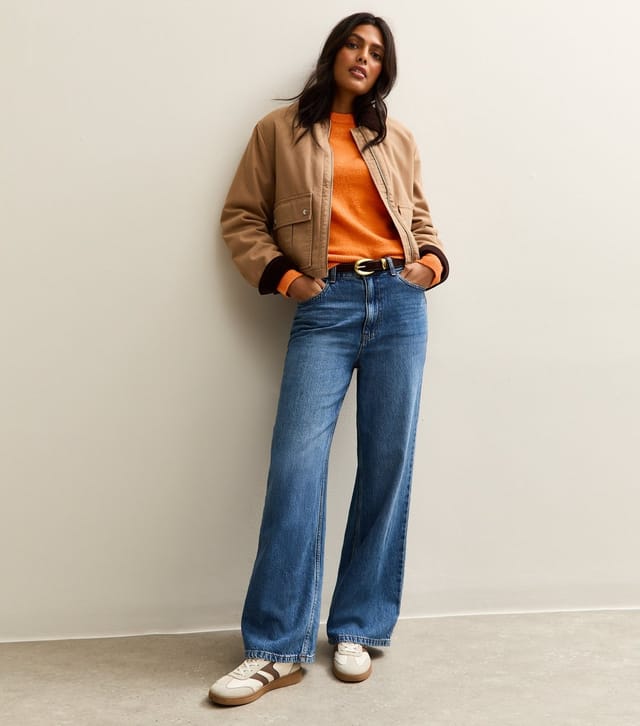 New Look Women's Orange Crew Neck Jumper New Look - 3