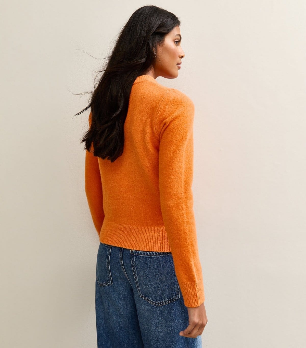 New Look Women's Orange Crew Neck Jumper New Look - 4