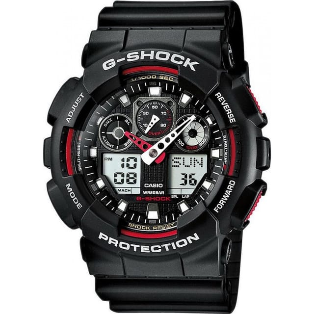 Casio Casio Men's GA-100-1A4ER G-Shock 51mm Quartz Watch in Black - 2