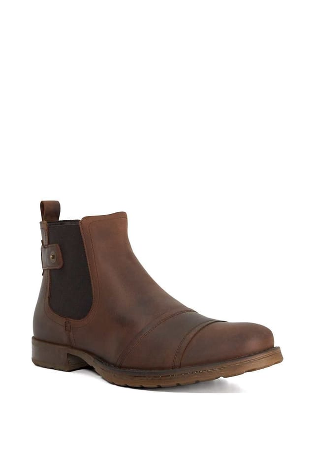Dune London Dune London Men's 'Saltwood' Leather Casual Boots in Brown - 2