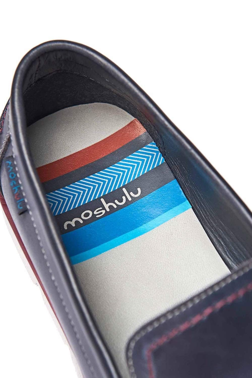 Moshulu Moshulu 'Tarlton' Men's Slip-on Shoes in Navy - 4