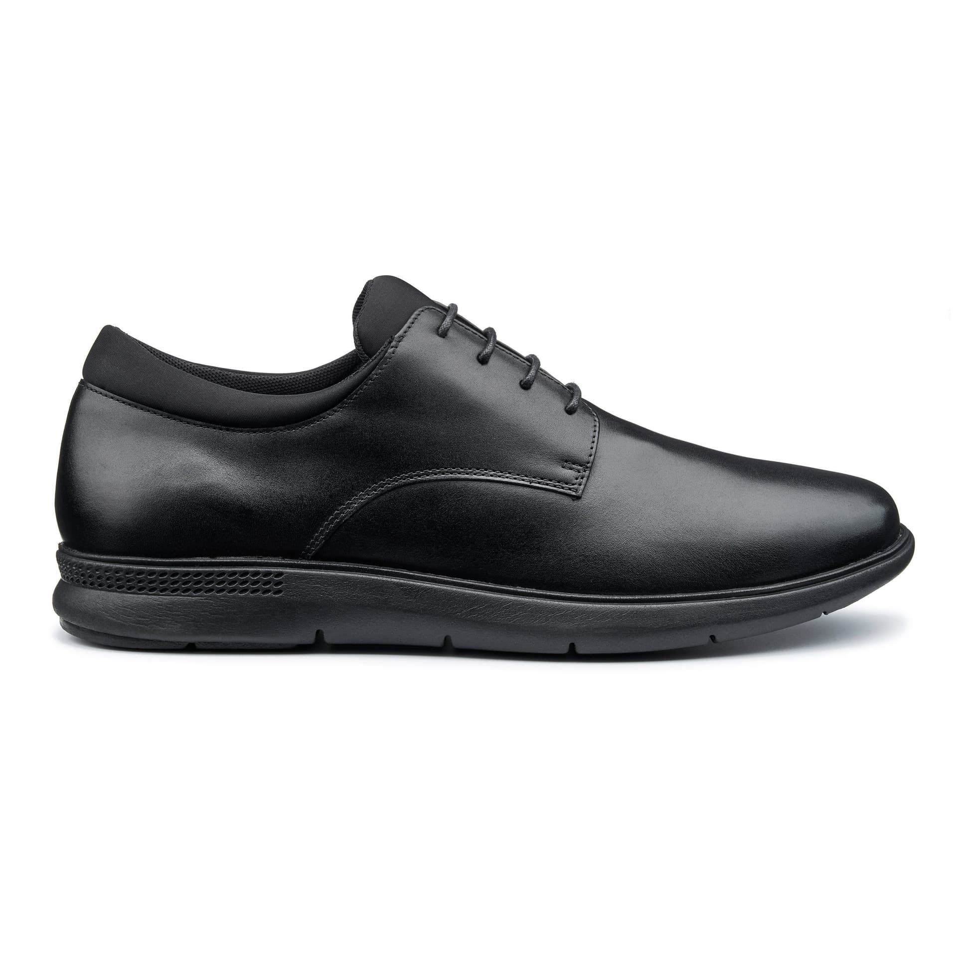 Hotter Hotter Men's Wide Fit 'Hugo' Formal Shoes in Black
