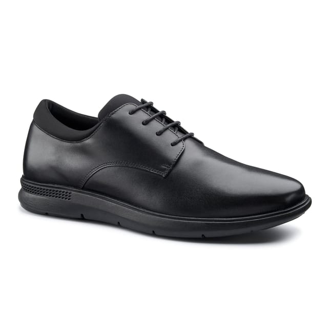 Hotter Hotter Men's Wide Fit 'Hugo' Formal Shoes in Black - 2