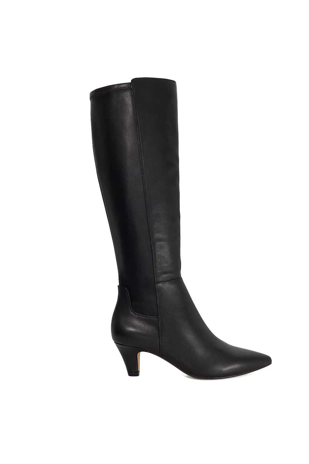 Dune London Dune London Women's 'Sera' Leather Knee High Boots in Black
