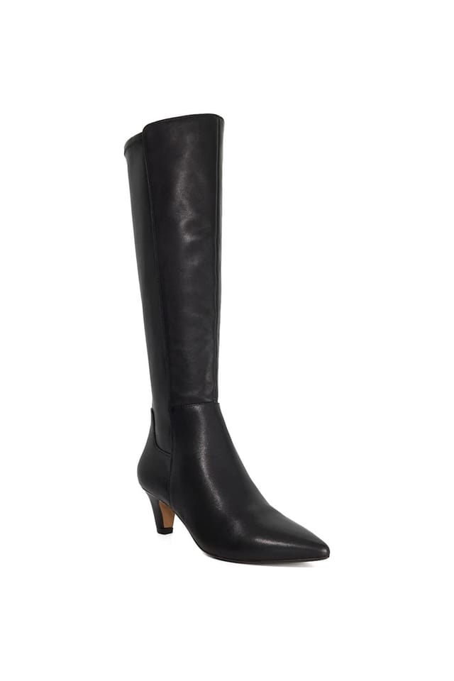 Dune London Dune London Women's 'Sera' Leather Knee High Boots in Black - 2