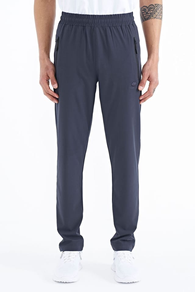 Tommy Life Tommy Life Men's Straight-Leg Pull-On Sweatpants in Charcoal - 3